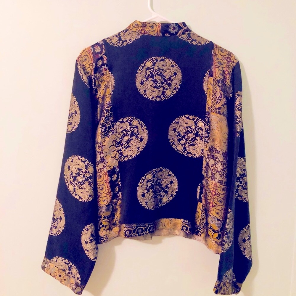 HOST PICK Vintage 80s Mandarin Jacket
